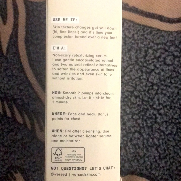 ✨🆕BNIB!Versed Press Start Gentle Retinol Serum!✨ - Picture 4 of 6